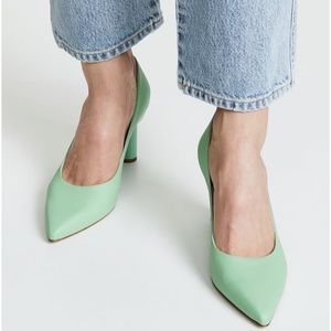 Tibi mint pumps